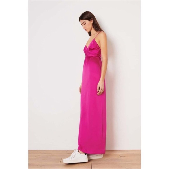 knee length dresses for ladies BA&SH Rosy Blue Multicolor Size US 8 Long Dress